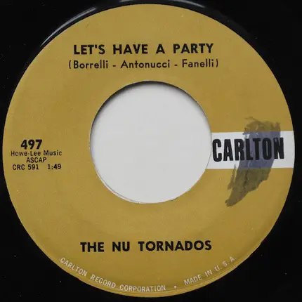 The Nu Tornados - Let's Have A Party