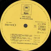 LP - The O Jays - In Philadelphia