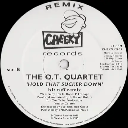 The O.T. Quartet - Hold That Sucker Down (Remix)