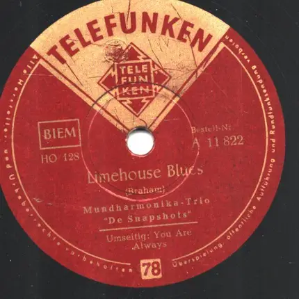 The Snapshots - You Are Always In My Heart / Limehouse Blues