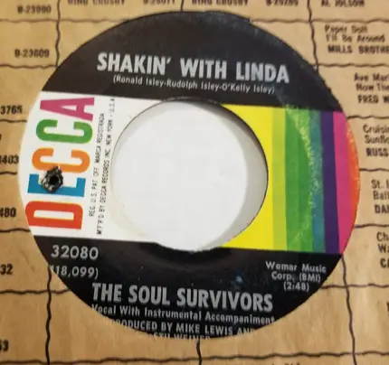 The Soul Survivors - Shakin' With Linda / Devil With The Blue Dress