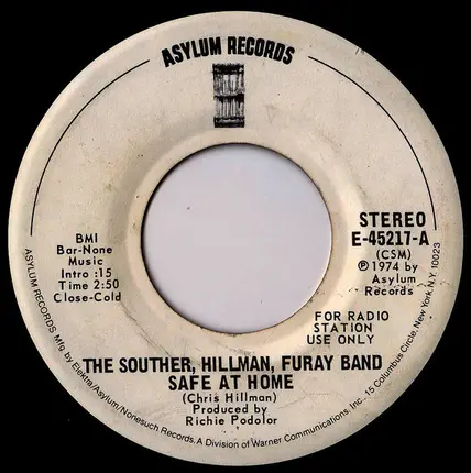 The Souther-Hillman-Furay Band - Safe At Home