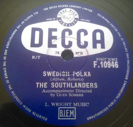 The Southlanders - Alone / Swedish Polka