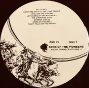 LP - The Sons Of The Pioneers - Radio Transcriptions, Vol 4 (c. 1955-59)