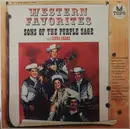 LP - The Sons Of The Purple Sage With Linna Shane - Western Favorites - Mono