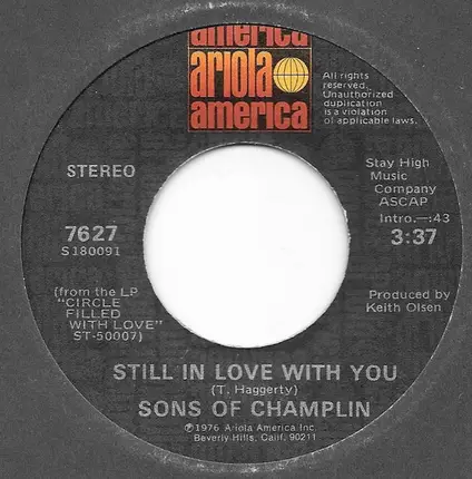The Sons Of Champlin - Hold On