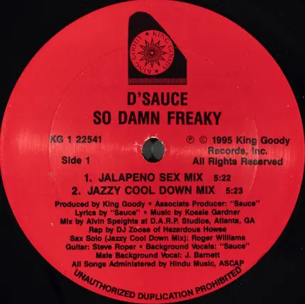 The Saucé - So Damn Freaky