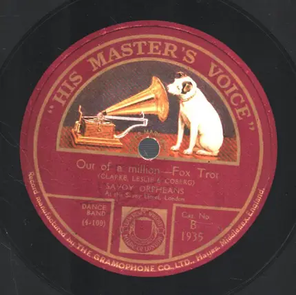 The Savoy Orpheans, Savoy Havana Band - Out Of A Million / In Shadowland