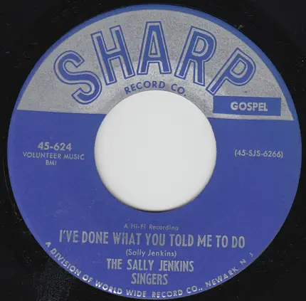 The Sally Jenkins Singers - Some Day