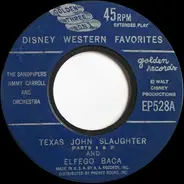 The Sandpipers , Mitch Miller & His Orchestra - 3 Great Walt Disney Western Favorites