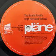 LP - The Sands Family - High Hills And Valleys