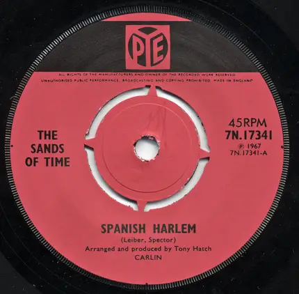 The Sands Of Time - Spanish Harlem / Love Found A Way To My Heart