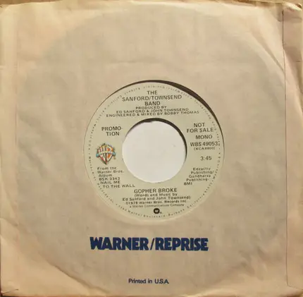 The Sanford-Townsend Band - Gopher Broke