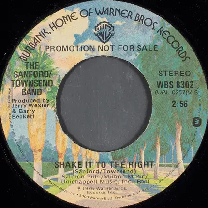 The Sanford-Townsend Band - Shake It To The Right