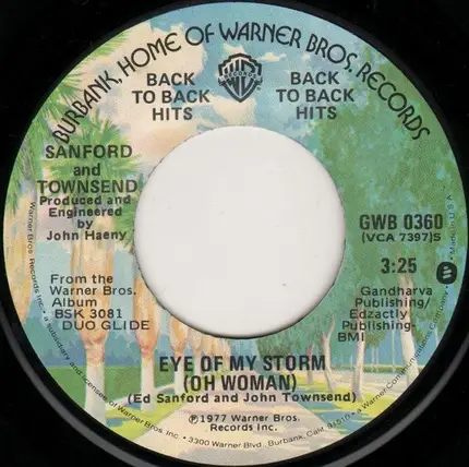 The Sanford-Townsend Band - Smoke From A Distant Fire / Eye Of My Storm (Oh Woman)