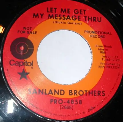 The Sanland Brothers - You Ain't Gonna Hurt Me Anymore