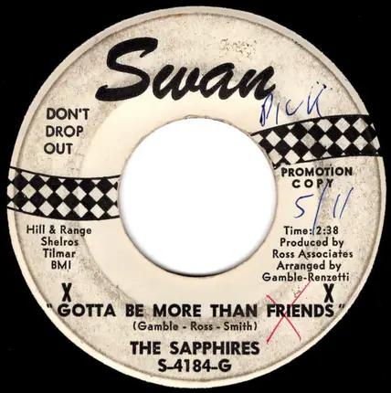 The Sapphires - Gotta Be More Than Friends