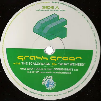 The Scallywags - What We Need