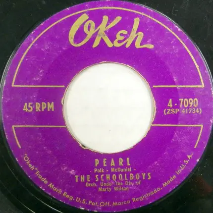 The Schoolboys - Pearl / Carol