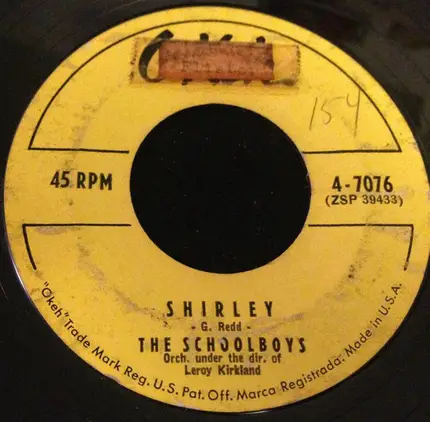 The Schoolboys - Shirley