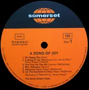 LP - The Scott Allison Choir - A Song Of Joy