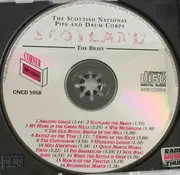 CD - The Scottish National Pipe And Drum Corps - Scotland - The Brave