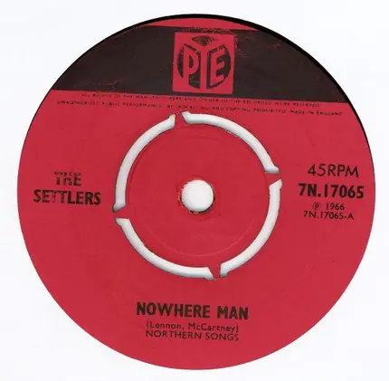 The Settlers - Nowhere Man / Call Again