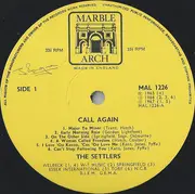 LP - The Settlers - Call Again