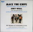 LP - The Sextet Of Orchestra U.S.A. Under The Direction Of Mike Zwerin - Mack The Knife And Other Berlin Theatre Songs Of Kurt Weill