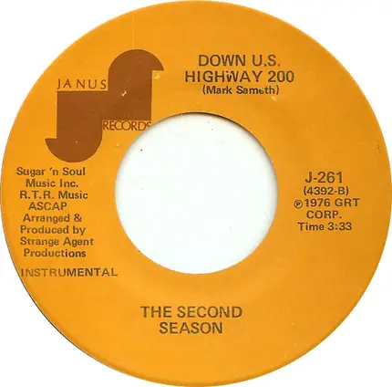 The Second Season - Down U.S. Highway 200