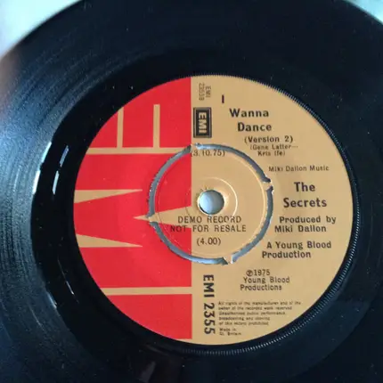 The Secrets - I Wanna Dance