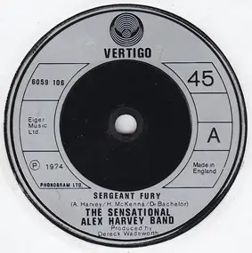 The Sensational Alex Harvey Band - Sergeant Fury