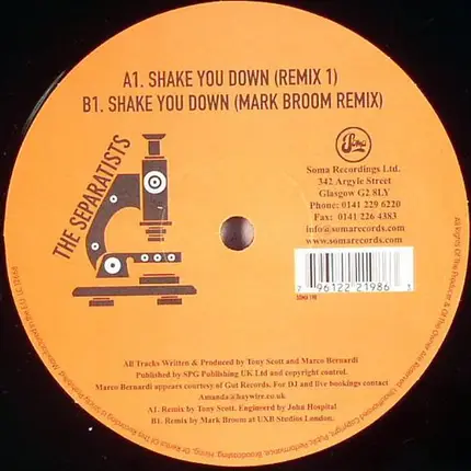 THE SEPARATISTS - SHAKE YOU DOWN