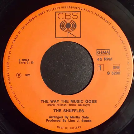 The Shuffles - The Way The Music Goes