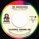 7inch Vinyl Single - The Shacklefords - California Sunshine Girl