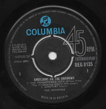 The Shadows - Spotlight On The Shadows