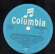LP - The Shadows - Brillant Shadows Brillant Songs - label variation