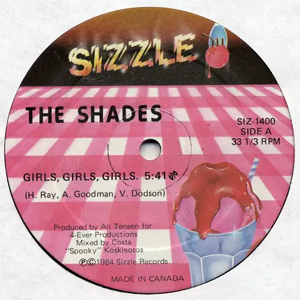 The Shades - Girls, Girls, Girls