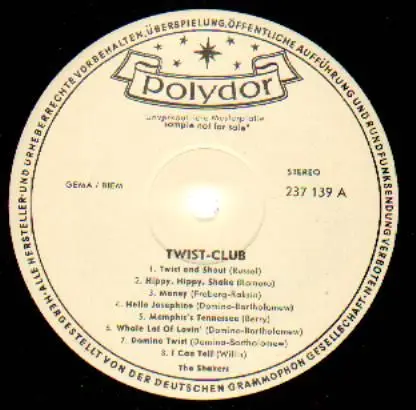 The Shakers - Twist-Club