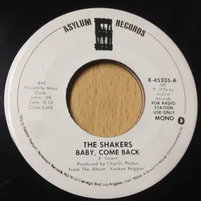 Shakers - Baby Come Back