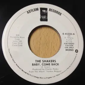 Shakers - Baby Come Back
