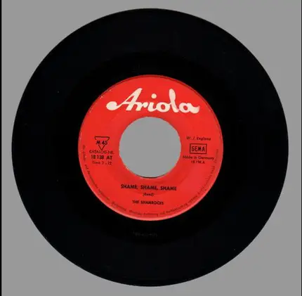 The Shamrocks - Shame, Shame, Shame