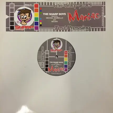 The Sharp Boys Feat. Michael Sembello & Megan - Maniac - Ten Sharp Years