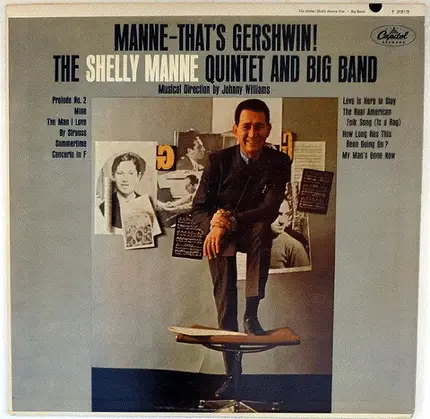 The Shelly Manne Quintet And Big Band - Manne, That's Gershwin