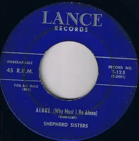 The Shepherd Sisters - Alone (Why Must I Be Alone) / Congratulations To Someone