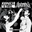 7inch Vinyl Single - The Shining / Citizens Patrol - Drinkin' Buddies Split Ep - textured sleeve