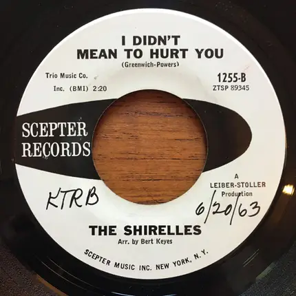 The Shirelles - Don't Say Goodnight And Mean Goodbye