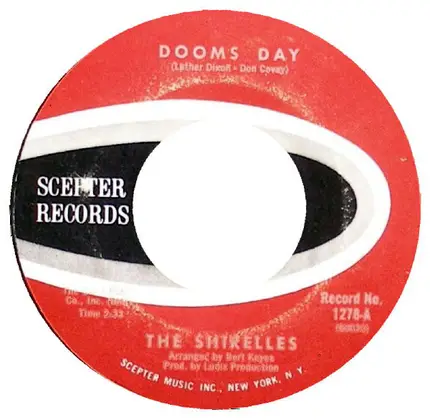 The Shirelles - Thank You Baby / Dooms Day