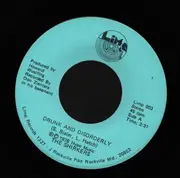7inch Vinyl Single - The Shirkers - Drunk And Disorderly / Suicide - 1st US pressing / Broken bottle sleeve