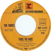 7inch Vinyl Single - The Shoes - Face To Face